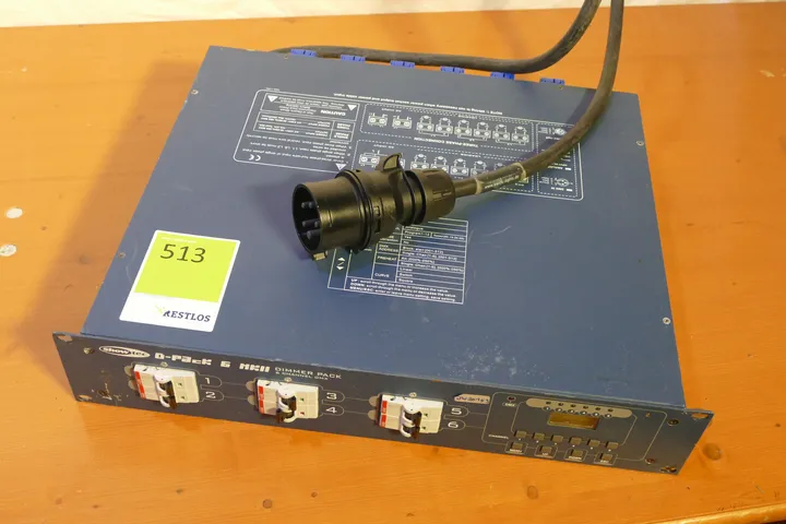 Dimmerpack 16A Showtec D Pack 6 MKII